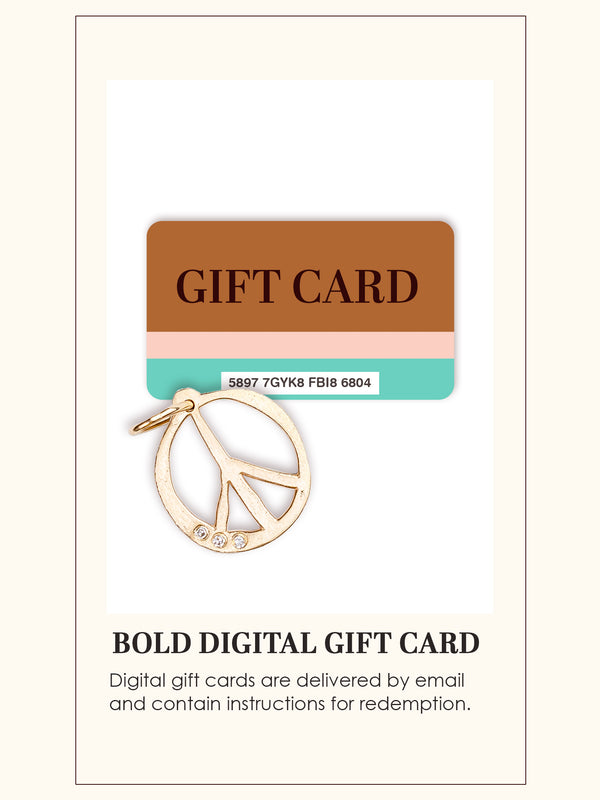 Bold Digital Gift Card